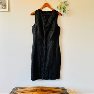 J. Crew Women’s Linen Sheath Dress in Gray